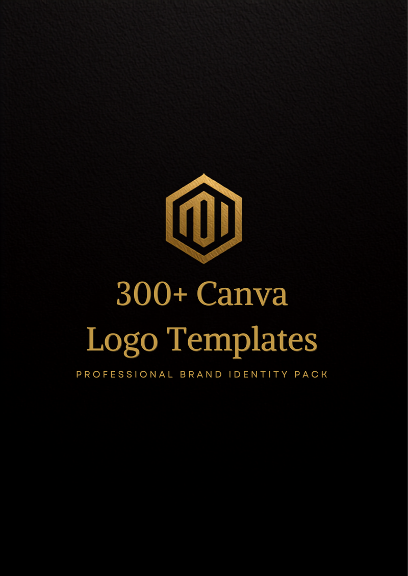 300+ Canva Logo Templates — Professional Brand Identity Pack