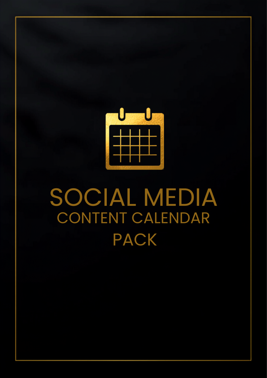 365-Day Social Media Content Calendar Pack - cover