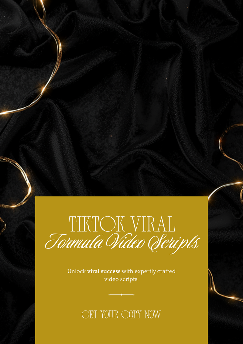TikTok Viral Formula — 50 Done-For-You Video Scripts