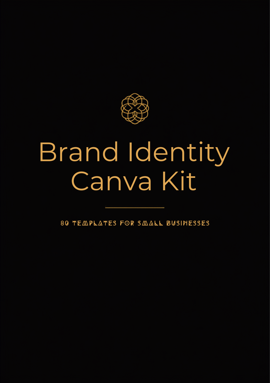 Brand Identity Canva Kit - cover