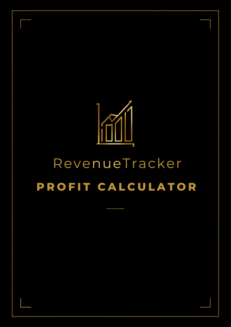 Shopify Revenue Tracker + Profit Calculator — Google Sheets