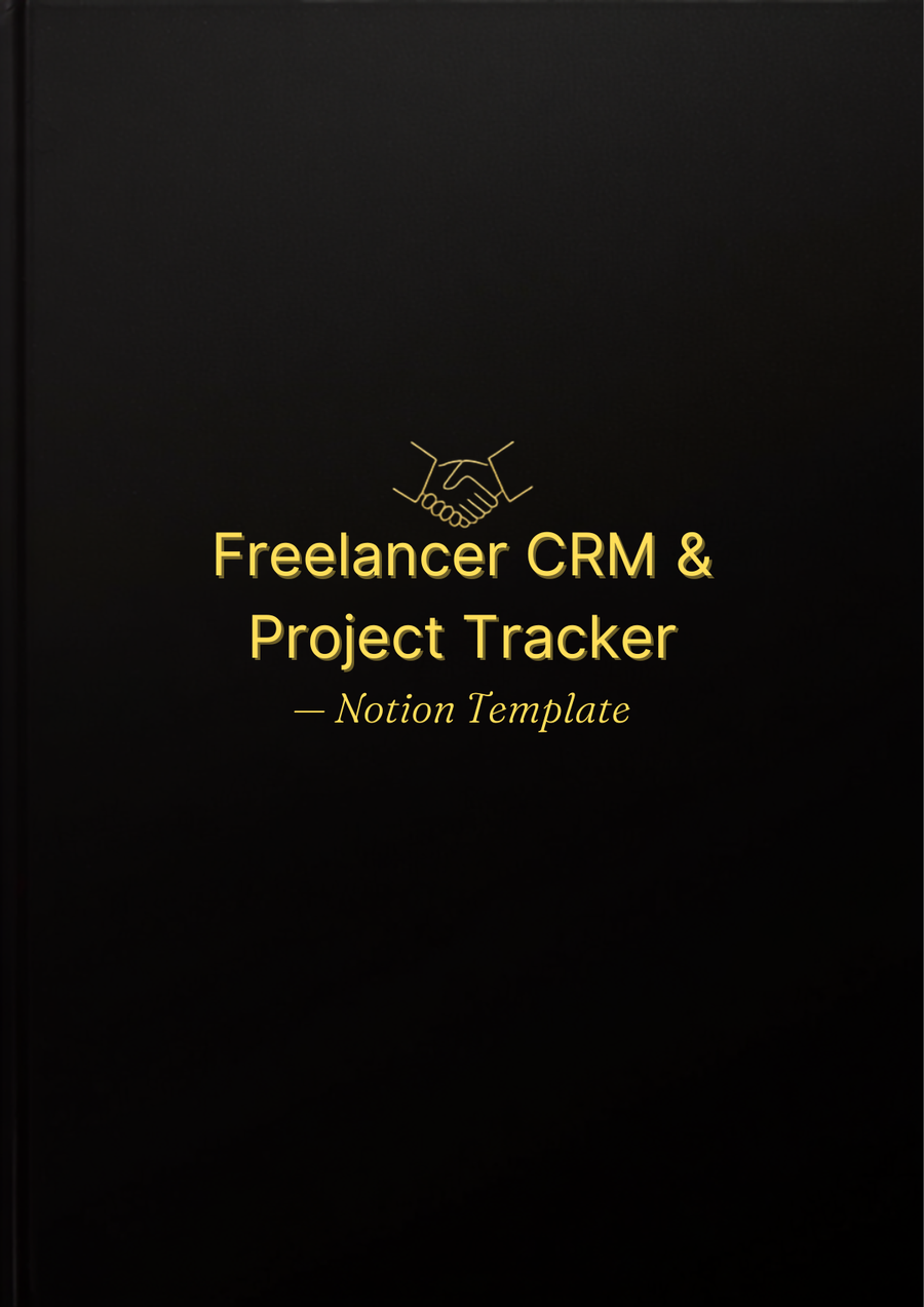 Freelancer CRM & Project Tracker - cover